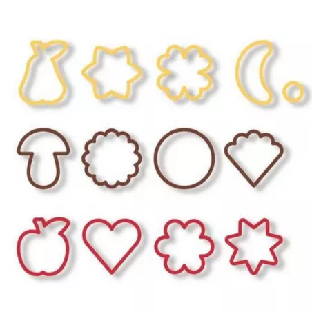 Cortador para Galletas Disenos Variados, Set de 13 Unidades TESCOMA 630900