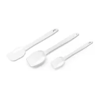 Espatulas de Silicon de Color Blanco, Set de 3 Unidades CUISINART CTG-00-3SP
