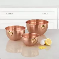 Bowls Mezcladores de Cobre, Set de 3 Unidades  CUISINART CCMB-3P 2
