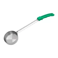 Porcionera Solida de Acero Inoxidable de 4 Onzas con Puno Verde MASTER CHEF 4650193
