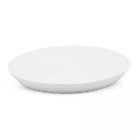 Plato Redondo de Porcelana 8.5 Pulgadas Blanco Mate ARNI C0972-01