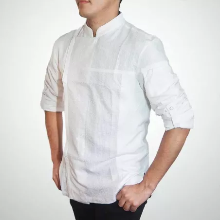 Gabacha para Chef Cool Vent de Color Blanco Talla XL CHECKEDOUT CU1128C0200AC-XL