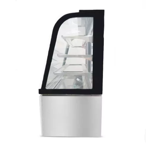 Vitrina Refrigerada 4 Niveles de Acero Inoxidable 150 Centimetros QUANTUM PRO NSR750A