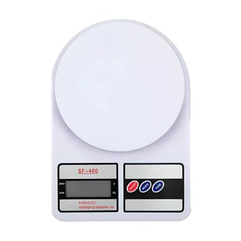 Romana Digital de 5 Kilos de Color Blanco TIPS YZB-004