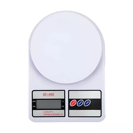 Romana Digital de 5 Kilos de Color Blanco TIPS YZB-004