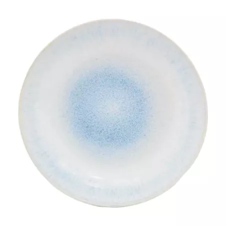 Bowl de Ceramica Redondo de 20 x 4 Centimetros de Color Blanco BELLARTE LDX-W00465