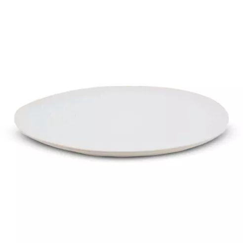 Plato Ovalado de Ceramica  21.5 x 18 Centimetros Blanco BELLARTE LDX-P00654