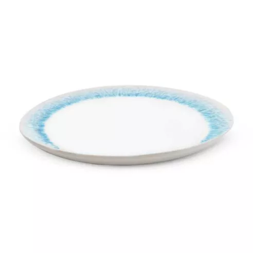 Plato Redondo de Ceramica 20.5 Centimetros Blanco BELLARTE LDX-P00289