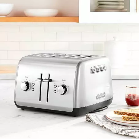 Tostador 4 Rebanadas Gris KITCHEN AID KMT4115CU