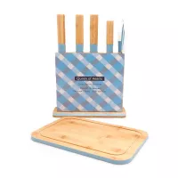 Soporte de Bambu para Cuchillos de 27.5 x 9.7 x 37 Centimetros TIPS CXR-019