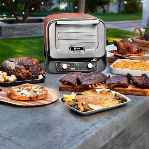 Horno Electrico para Exteriores Portatil 8 en 1  NINJA OO101