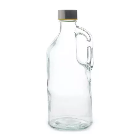 Botella de Vidrio con Abrazadera de 1000 Mililitros VETRO LXG-010