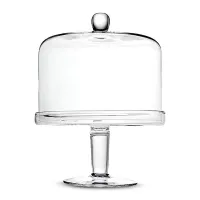 Quequera de Vidrio con Base Transparente VETRO DHD-026