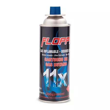 Gas Butano de 450 Mililitros FLOPPI FL-RG7