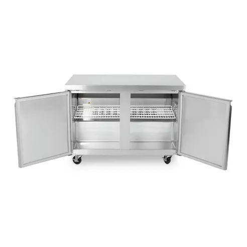 Mesa Undercounter Refrigerada 2 Puertas de Acero Inoxidable 48 Pulgadas U-STAR UUC-48R-E-HC