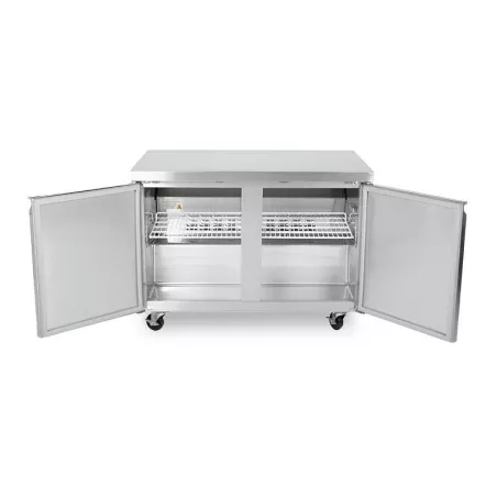 Mesa Undercounter Refrigerada 2 Puertas de Acero Inoxidable 48 Pulgadas U-STAR UUC-48R-E-HC