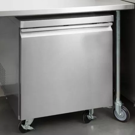 Mesa Undercounter para Congelacion de 1 Puerta de 27 Pulgadas U-STAR UUC-27F-E-HC
