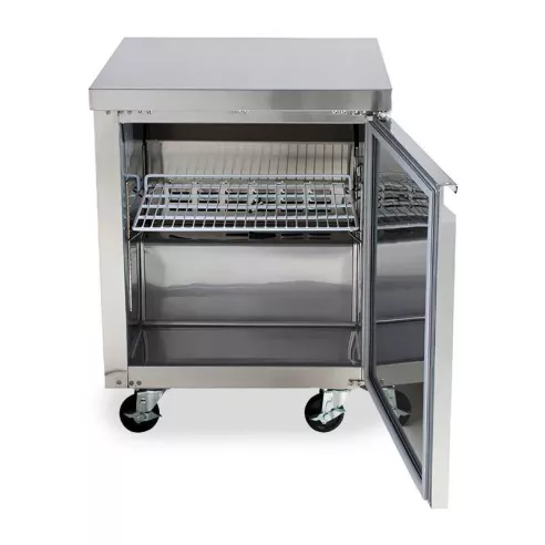 Mesa Undercounter para Congelacion de 1 Puerta de 27 Pulgadas U-STAR UUC-27F-E-HC