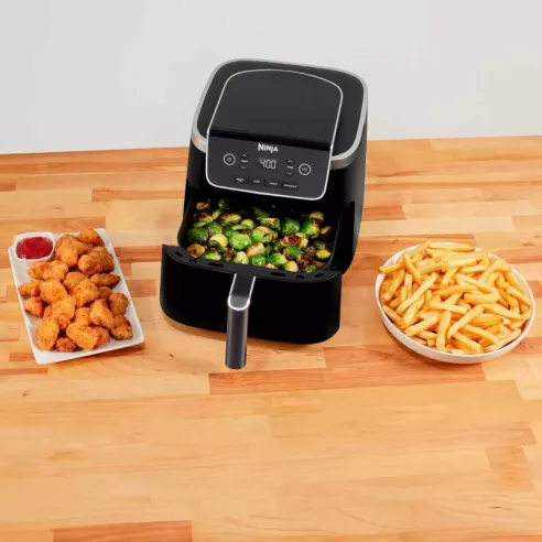 Freidora de Aire 4 en 1 Negra de 5 Quartos NINJA AF141