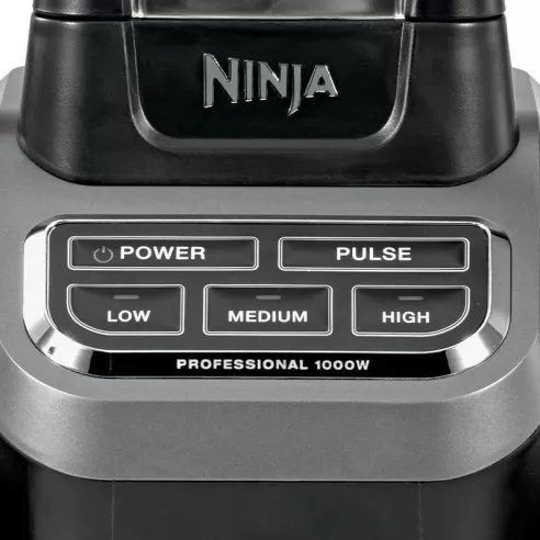Licuadora Profesional Negra de 4 Velocidades de 72 Onzas 1000W NINJA BL610