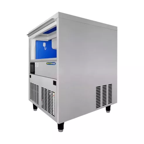 Maquina de Hielo Undercounter de 110V de 100 Libras QUANTUM PRO UC-101B