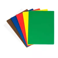 Tabla de Picar de Policarbonato de Color Azul de 15 x 20 x 1/2 Pulgadas MASTER CHEF 1520BL 2