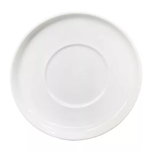 Plato para Taza de Porcelana 16 Centimetros Blanco ARNI C2308