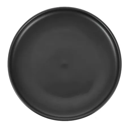 Plato Redondo Coupe de Porcelana 10 Pulgadas Negro Arenoso ARNI C1565-J09