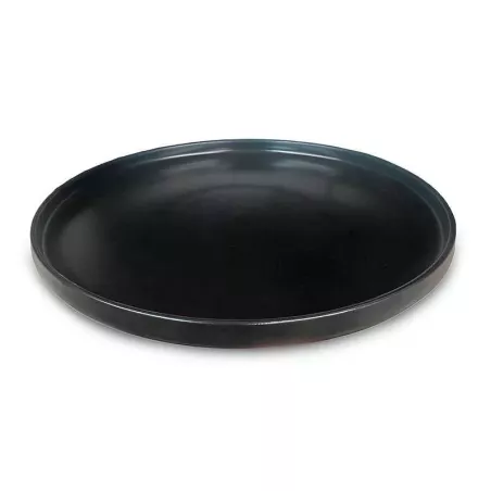 Plato Redondo Coupe de Porcelana 10 Pulgadas Negro Arenoso ARNI C1565-J09