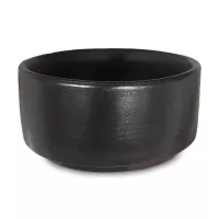 Bowl Mini Redondo de Porcelana 7 x 3.5 Centimetros Negro Mate ARNI C1572-25