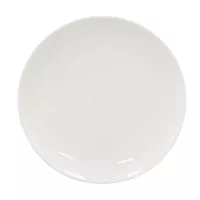 Plato Redondo Coupe de Porcelana 8 Pulgadas Blanco ARNI CS0023 2