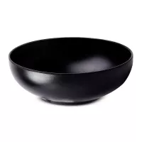 Bowl Redondo Coupe de Porcelana 6.5 Pulgadas Negro Arenoso ARNI C1680-J09