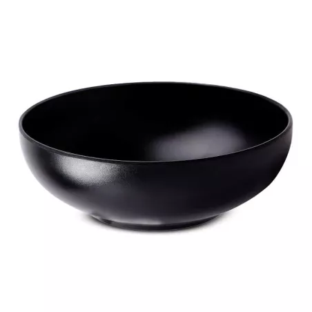 Bowl Redondo Coupe de Porcelana 6.5 Pulgadas Negro Arenoso ARNI C1680-J09
