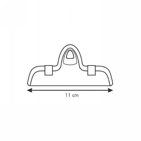 Clip para Cerrar Bolsas de 11 Centimetros, Set de 2 Unidades TESCOMA 420764