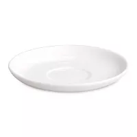 Plato Taza de Porcelana 12.5 Centimetros Blanco ARNI C0984