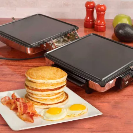 Waflera /Parrilla/ Plancha 3 en 1 BLACK & DECKER G49TD