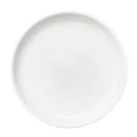 Plato Turin Redondo de Ceramica 10.6 Pulgadas Color Blanco MASTER CHEF WT1215 2