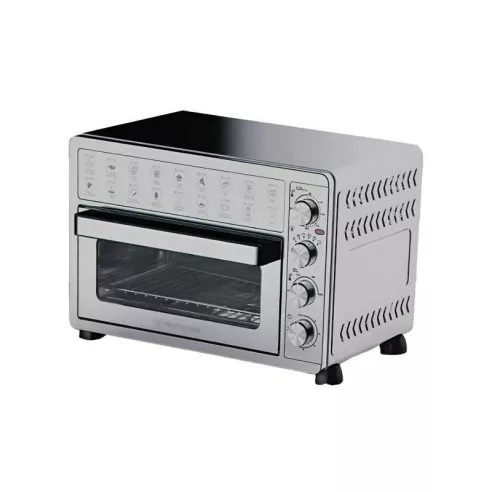 Freidora de Aire de Acero Inoxidable para 28 Litros Color Plateado 1600W WESTINGHOUSE WKTOGH28