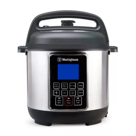 Olla de Presion Digital para 2 Litros de 600W Plateada WESTINGHOUSE WKPC12878