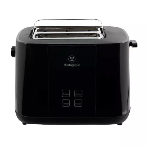 Tostador Tactil de 2 Rebanadas de 1500W Color Negro WESTINGHOUSE WKTTLD7051