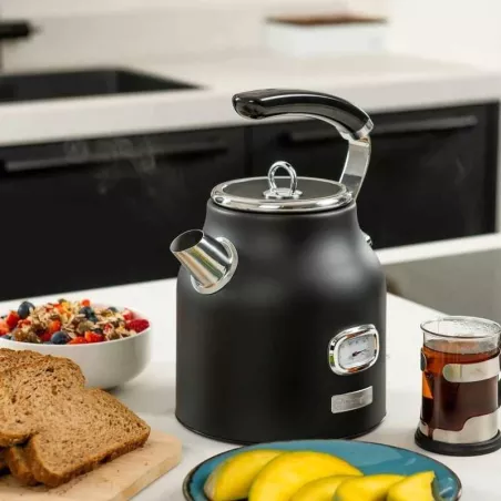 Cafetera Electrica Retro para 1.7 Litros Color Negro de 1500 W WESTINGHOUSE WKWK148BK