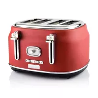 Tostador Retro de 4 Rebanadas  Color Rojo WESTINGHOUSE WKTT809RD