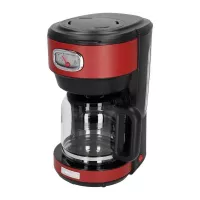 Coffee Maker de 10 Tazas de Color Negro con Rojo WESTINGHOUSE WKCMR621RD