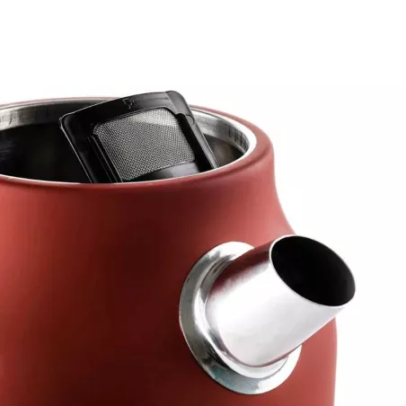 Cafetera Electrica Retro para 1.7 Litros de 1500W Color Rojo WESTINGHOUSE WKWK148RD