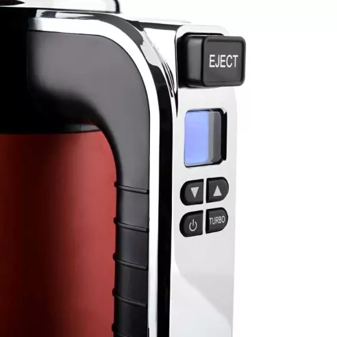 Batidora de Mano Retro de 6 Velocidades Color Rojo WESTINGHOUSE WKHM250RD