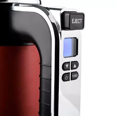 Batidora de Mano Retro de 6 Velocidades Color Rojo WESTINGHOUSE WKHM250RD