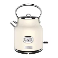 Cafetera Electrica Retro para 1.7 Litros de 1500W Color Blanco WESTINGHOUSE WKWK148WH