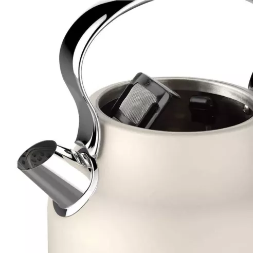 Cafetera Electrica Retro para 1.7 Litros de 1500W Color Blanco WESTINGHOUSE WKWK148WH