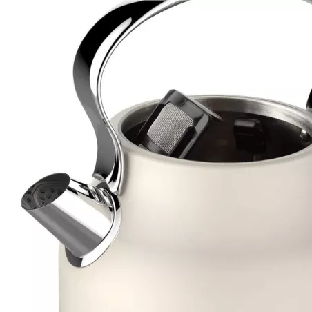 Cafetera Electrica Retro para 1.7 Litros de 1500W Color Blanco WESTINGHOUSE WKWK148WH