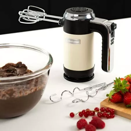 Batidora de Mano Retro de 6 Velocidades Color Blanco WESTINGHOUSE WKHM250WH